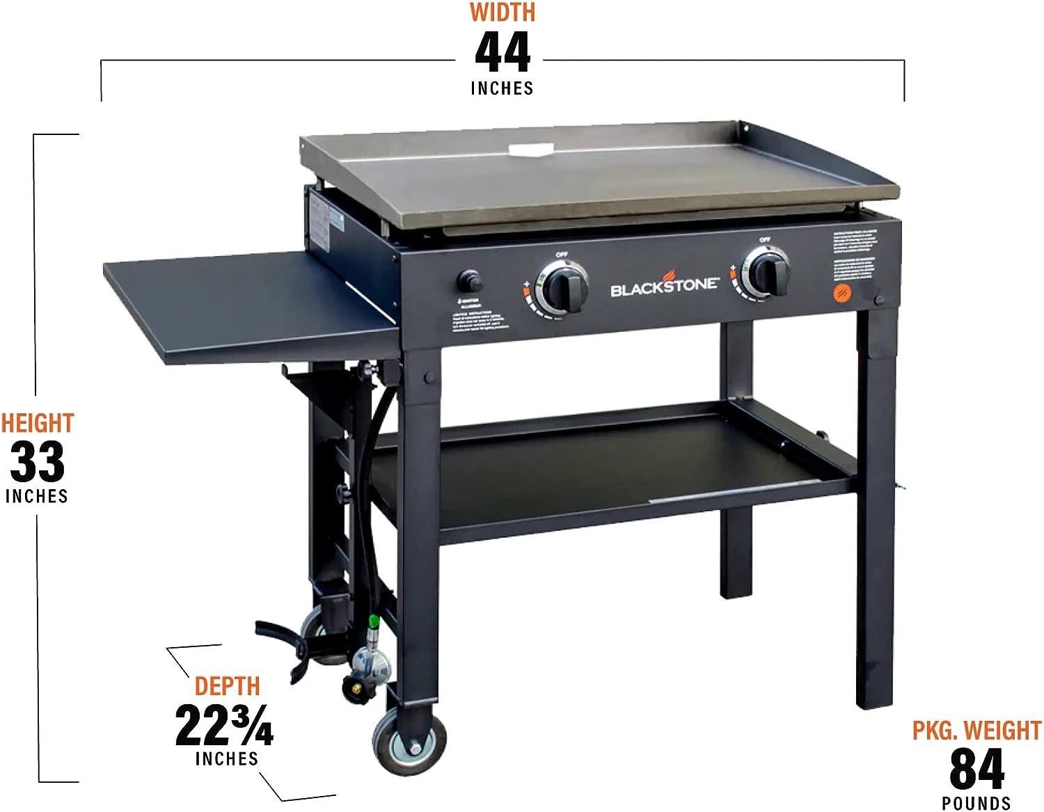 Blackstone Flat Top Gas Grill Griddle 2 Burner Review - Kitchenware Compare